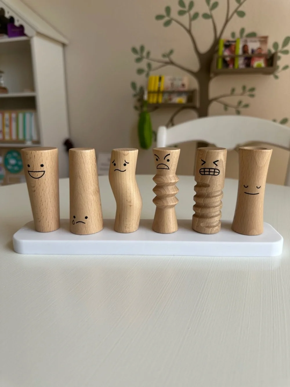 Lovever | Wooden Emotion Peg Dolls from the Observer Play Kit